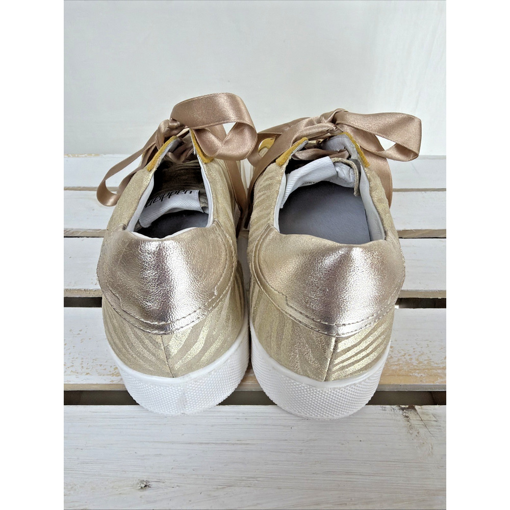 Casta Vaddia Multicolor Metallic Ribbon Sneakers Patterned Fashion Shoes EU 37 - Picture 2 of 5